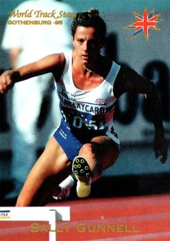 1995 Gothenburg World Track Stars #29 Sally Gunnell Front